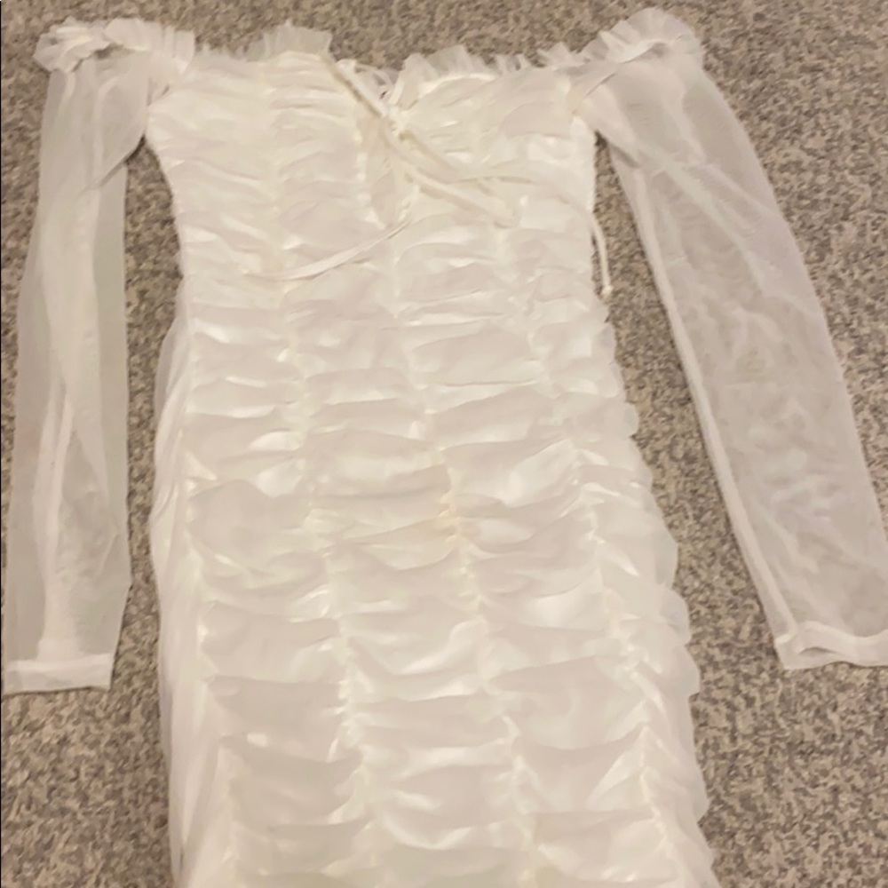 Off the shoulder dress